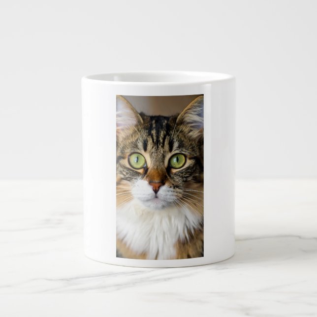 cat large coffee mug (Front)