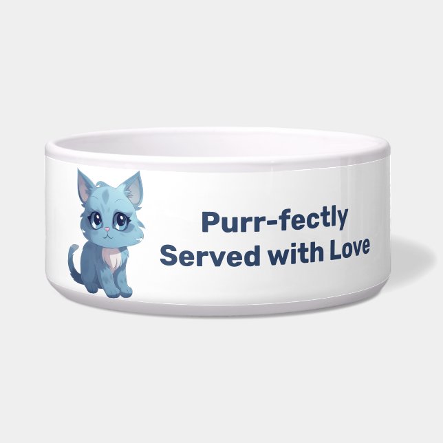 Cat - Large Pet Bowls (Front)