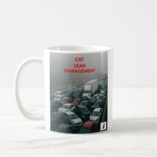 Cat Lean Management Coffee Mug