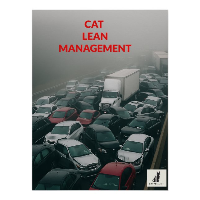 Cat Lean Management Poster (Front)