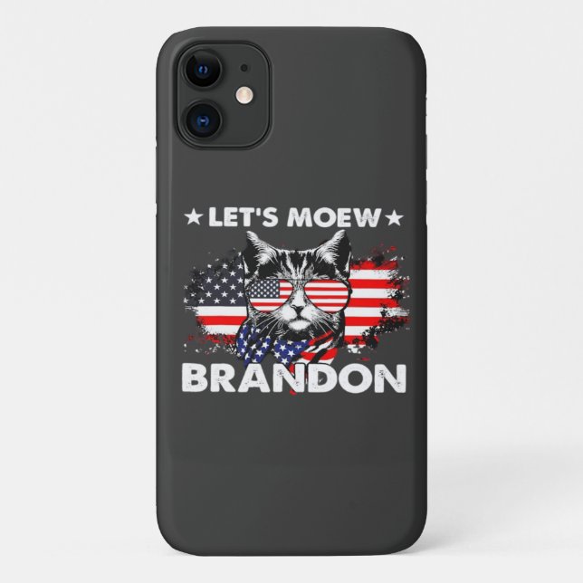 Cat Lets Meow  Case-Mate iPhone Case (Back)