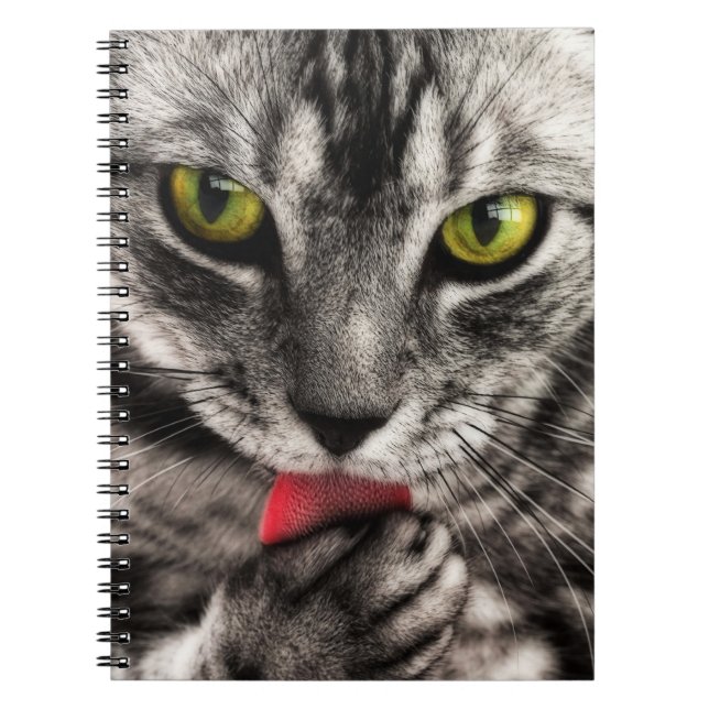 Cat Lick Notebook (Front)