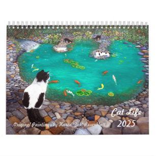Cat Life 2025 Calendar