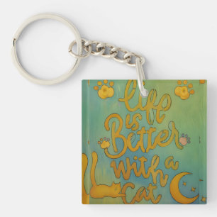 Cat Life  Keychain