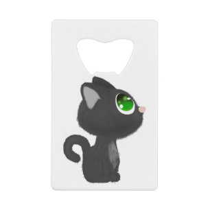 Cat Little Cat Feline Animal Animals Domestic Cat. Credit Card Bottle Opener