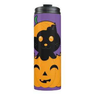 Cat-lloween Thermal Tumbler