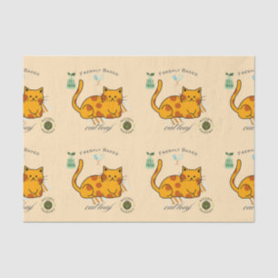 Cat Loaf Funny Tissue Paper