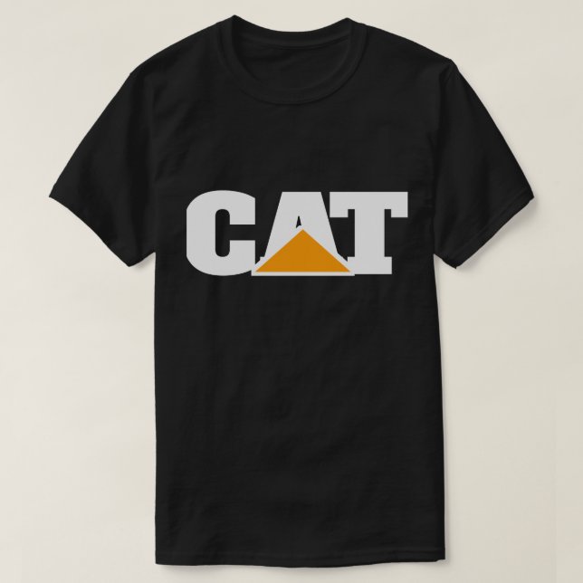 CAT logo disign  T-Shirt (Design Front)
