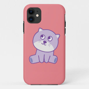 cat looking to the sky iPhone 11 case
