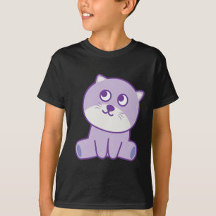 cat  looking to the sky T-Shirt