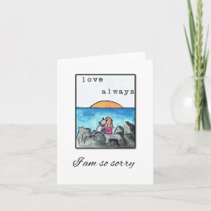 Cat Loss, Love Always, Pet Sympathy Card