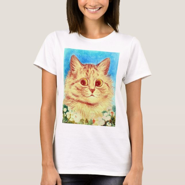 Cat, Louis Wain T-Shirt (Front)