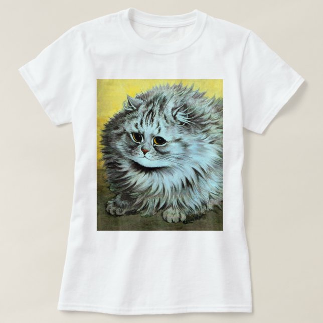 Cat, Louis Wain T-Shirt (Design Front)