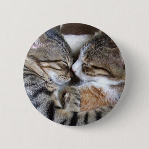 Cat Love Button