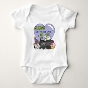 Cat Lover 2nd Birthday Tshirts and Gifts
