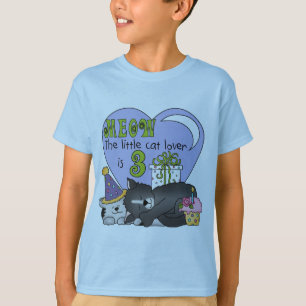 Cat Lover 3rd Birthday T shirts and Gifts