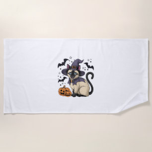 Cat Lover  Beach Towel