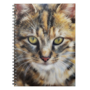 Cat Lover Calico Cat Art Journal Notebook