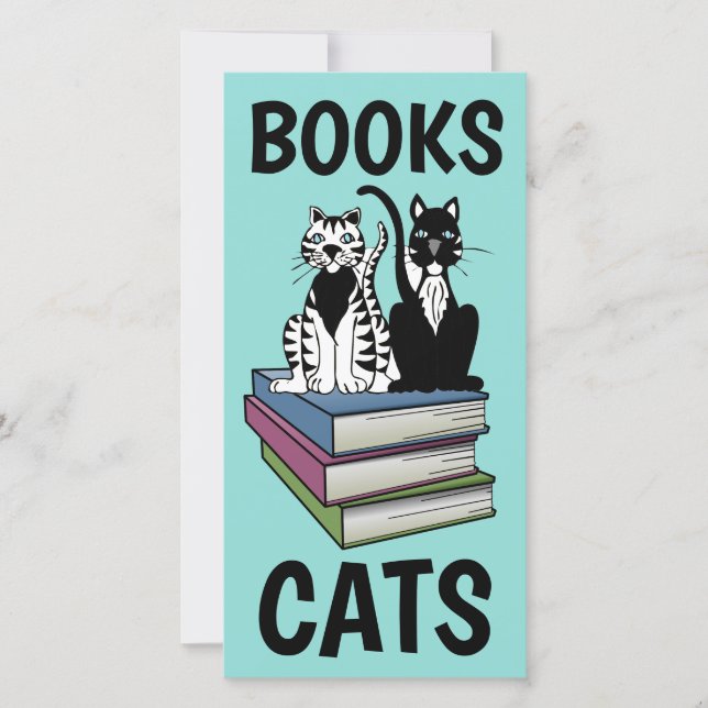 CAT LOVER CATS BOOKMARKER BOOKMARKS (Front)