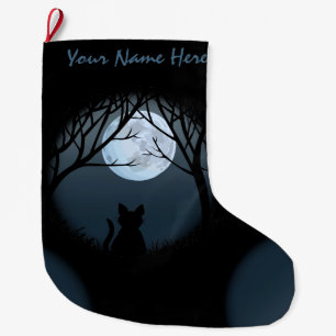 Cat Lover Christmas Stocking Customized Stocking