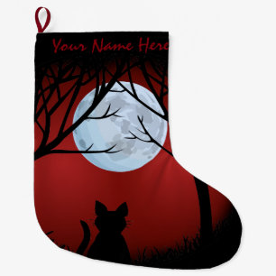 Cat Lover Christmas Stocking Customized Stocking