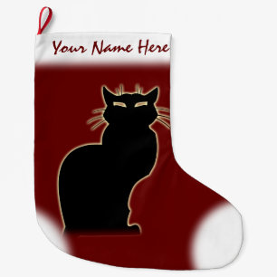 Cat Lover Christmas Stocking Customized Stocking