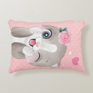 Cat Lover Cute Little Kittens Accent Pillow