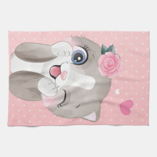 Cat Lover   Cute Little Kittens Kitchen Towel