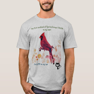 Cat Lover Funny - Spring Colors T-Shirt