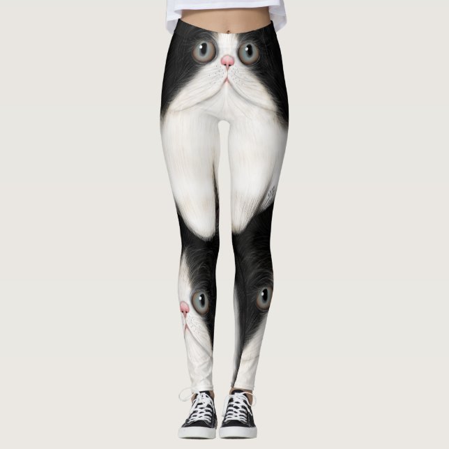 Cat Lover Furball Leggings (Front)