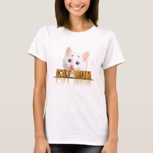 Cat lover gift cat mom gift best cat mom ever T-Shirt