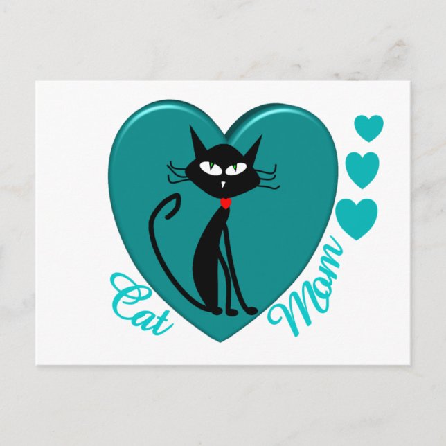 Cat Lover Gifts Postcard (Front)