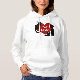 Cat Lover Hoodie Women's Cat Lover Shirts & Gifts