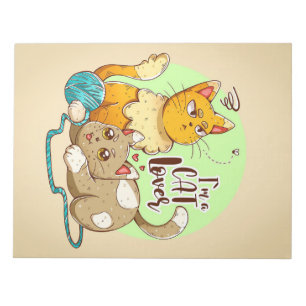 Cat Lover I Am A Cat Lover Notepad