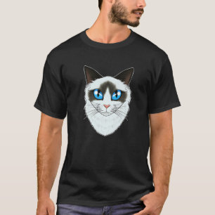 Cat Lover I Cat Face I Ragdoll Cat T-Shirt