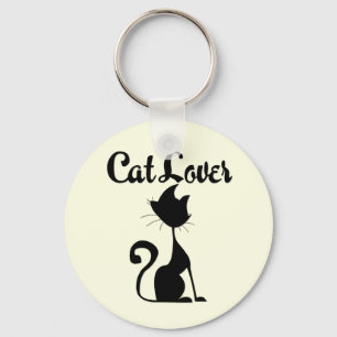 Cat Lover Keychain