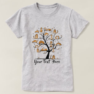 CAT LOVER    Kitty Tree T-Shirt
