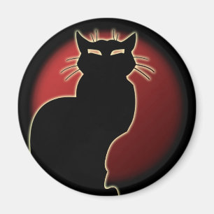 Cat Lover Magnet Cat Art Fridge Magnet Customize