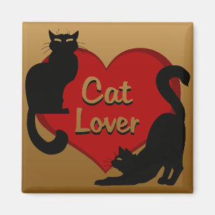 Cat Lover Magnet Kitty Cat Fridge Magnet Customize