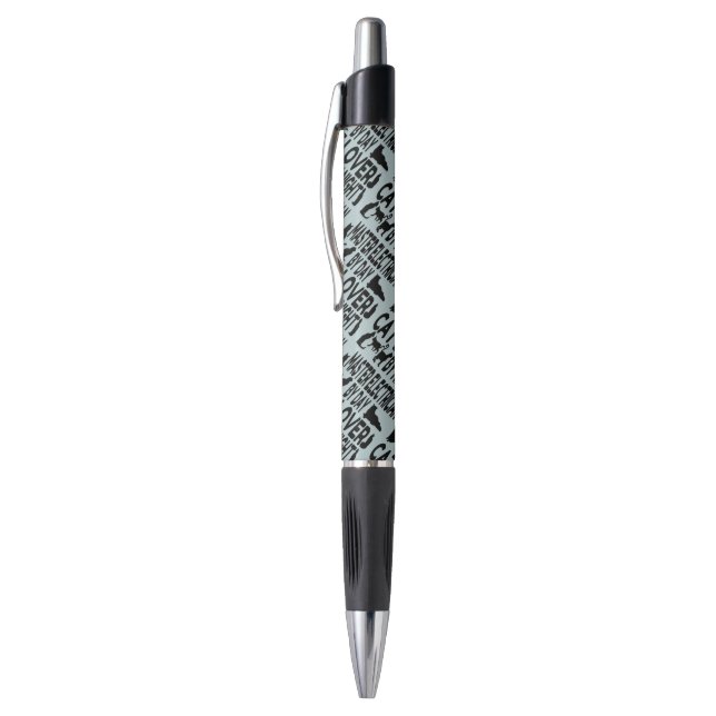 Cat Lover Master Electrician Pen (Top (Vertical))