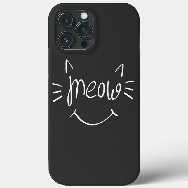 Cat Lover Meow   Case-Mate iPhone Case (Back)