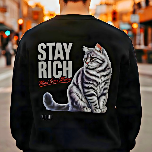 Cat Lover Motivational Quote Success Mindset Sweatshirt (Creator Uploaded)