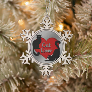 Cat Lover Ornament Custom Cat Christmas Decoration