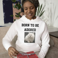 Cat lover Personalized Text And Cute Pet Photo Ash