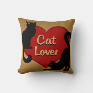 Cat Lover Pillow Cat Lover Gifts Cat Decor