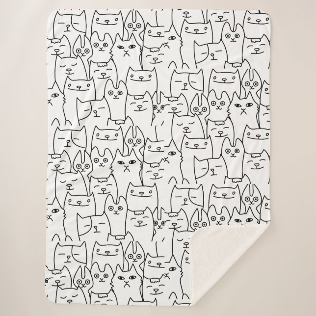 Cat Lover’s Blanket  (Front)