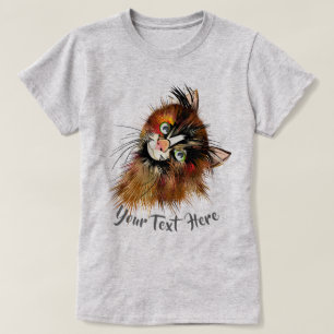 CAT LOVER    Soulful Kitty Cat T-Shirt