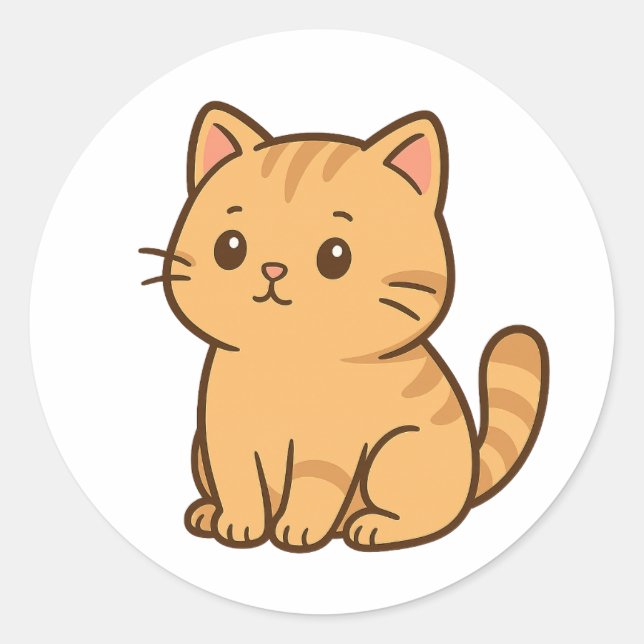 cat lover sticker (Front)