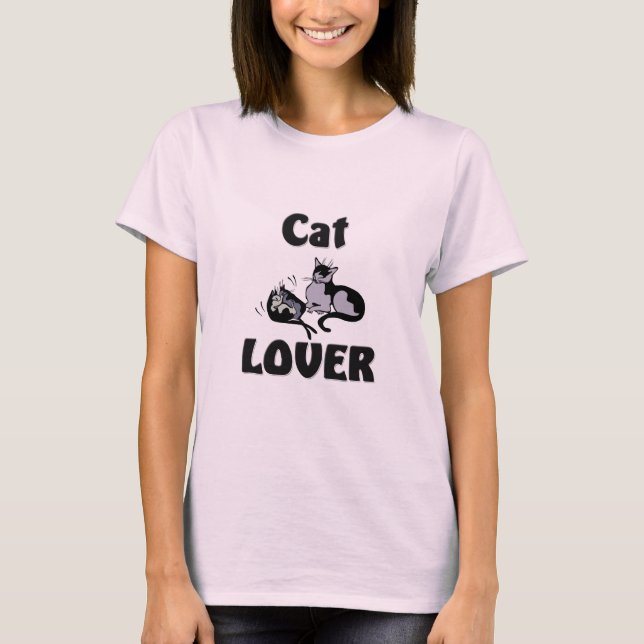 Cat Lover T-Shirt (Front)