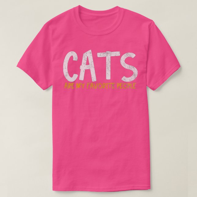 Cat Lover  T-Shirt (Design Front)